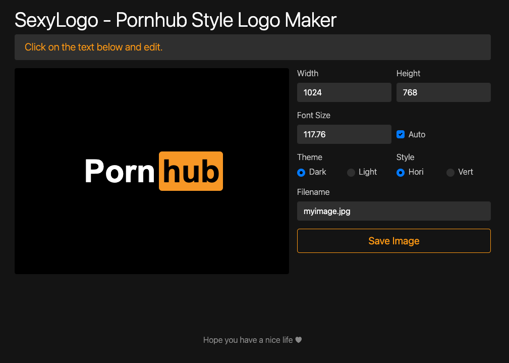 SexyLogo website screenshot